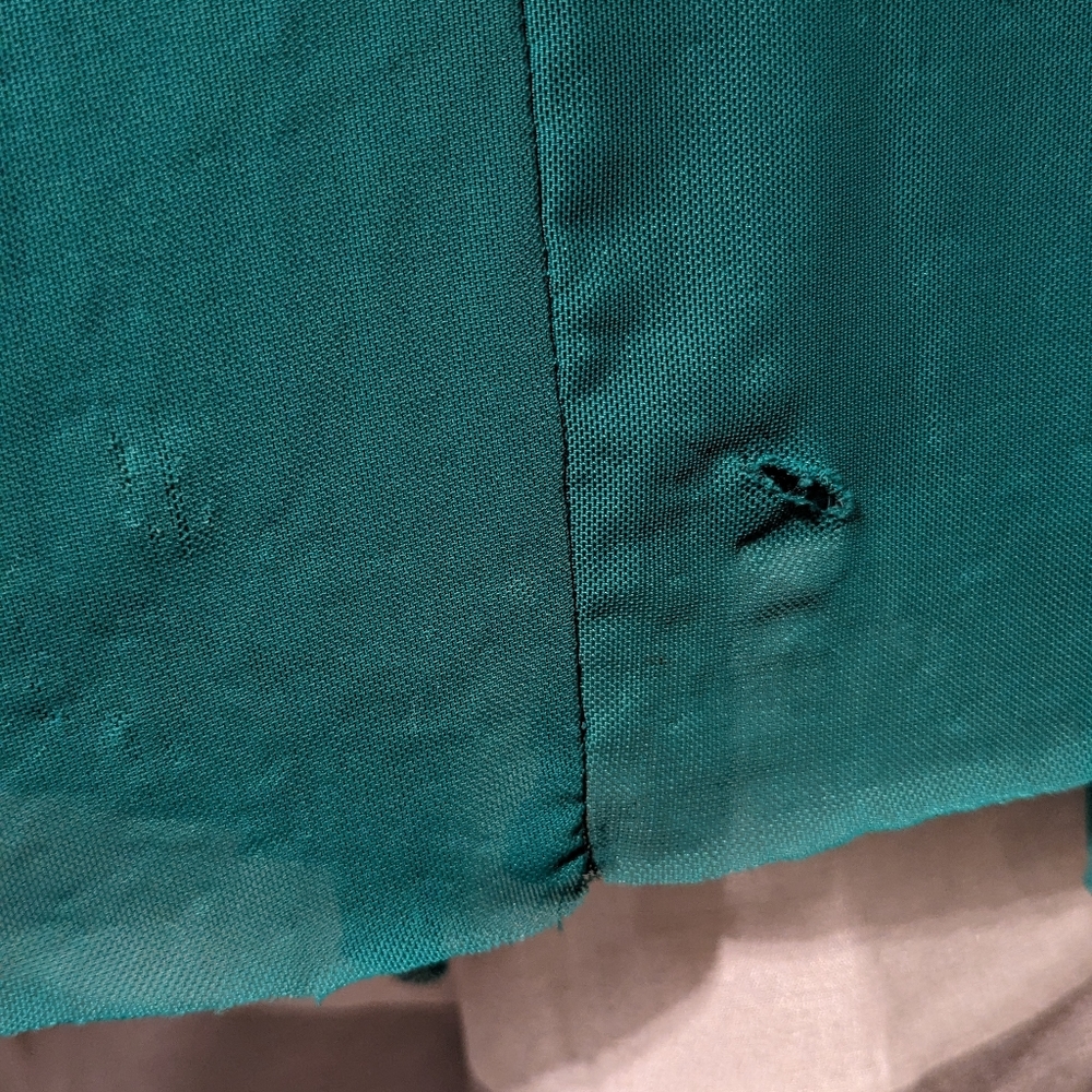 One by Eight Formal Gown Size 8, Teal with Colored Gems Prom - Picture 5 of 14